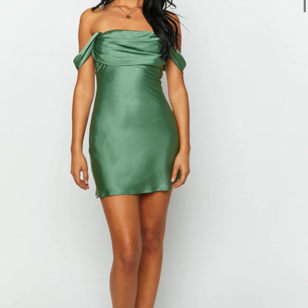 Silk Mini Dress